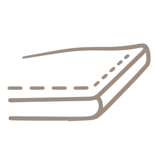 Double stitched icon