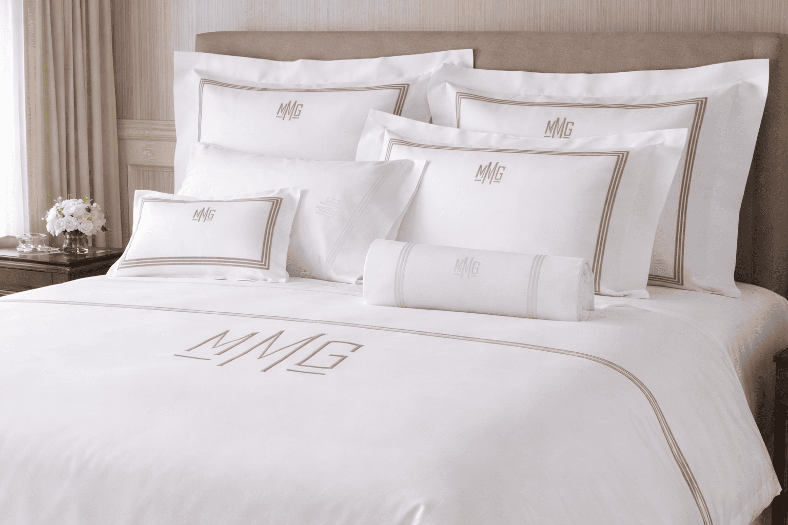 Guestroom bed linen