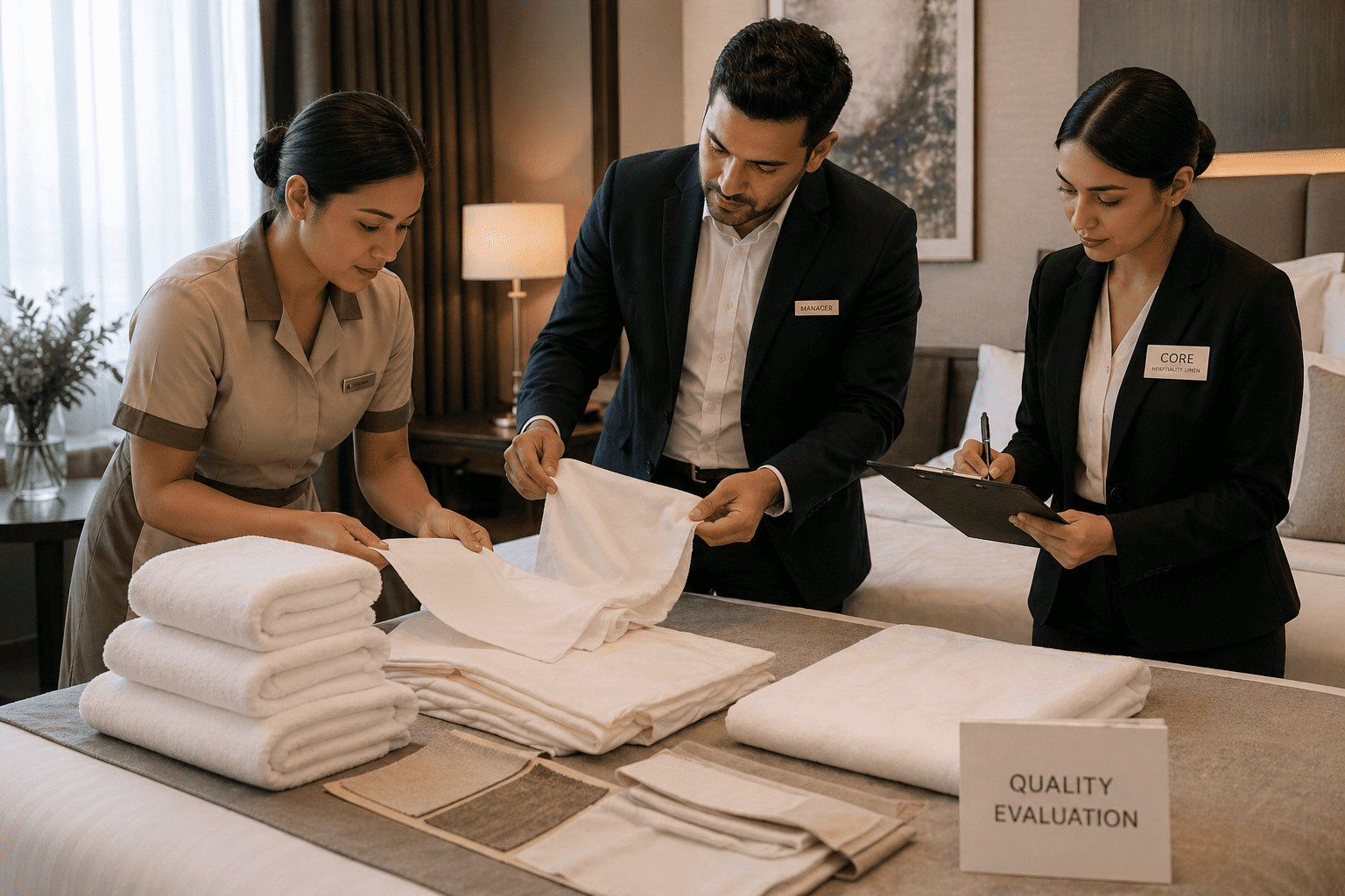 Quality Evaluation and Linen Testing